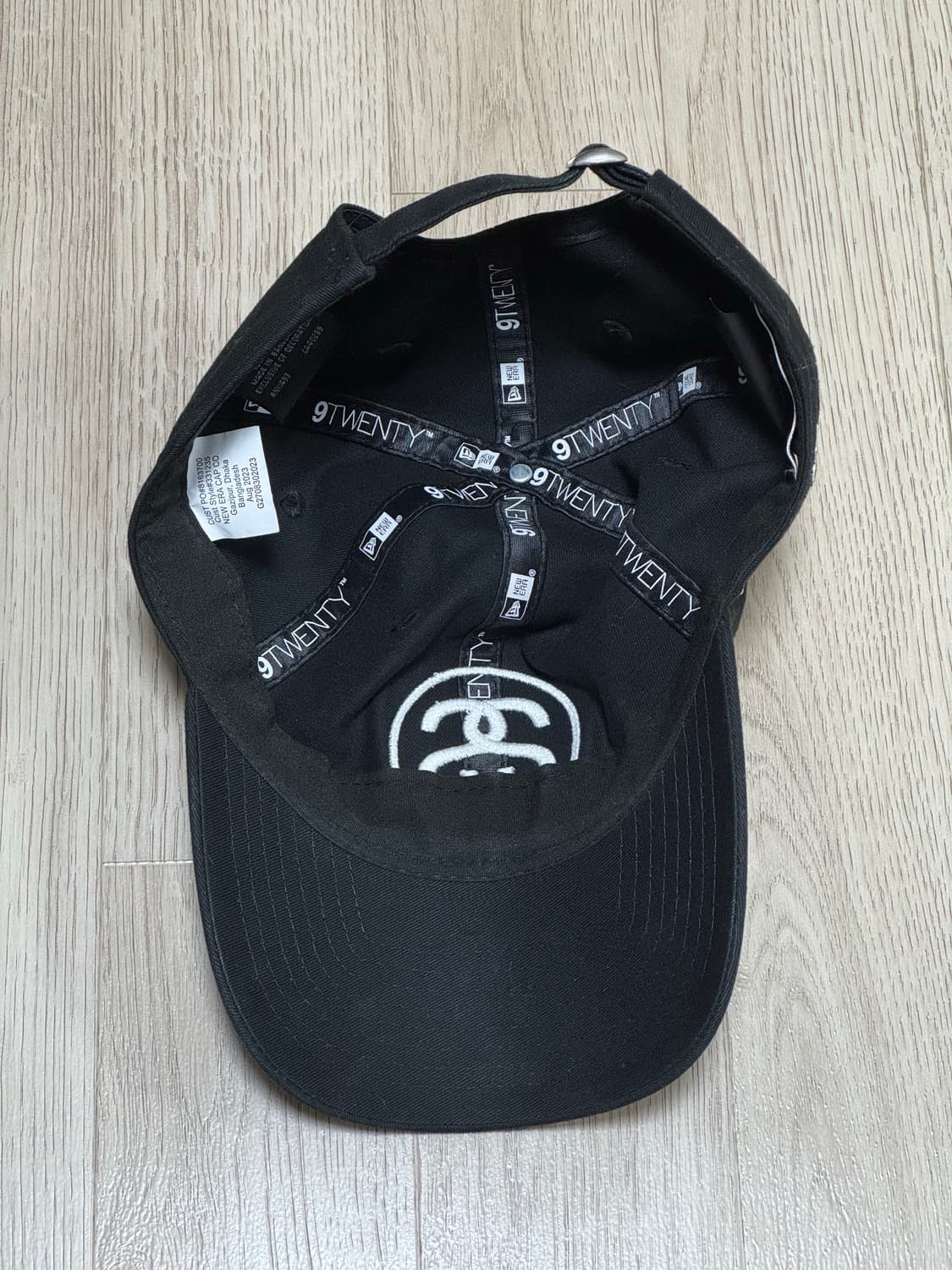 스투시 SS 링크 9트웬티 캡 블랙 상품이미지3