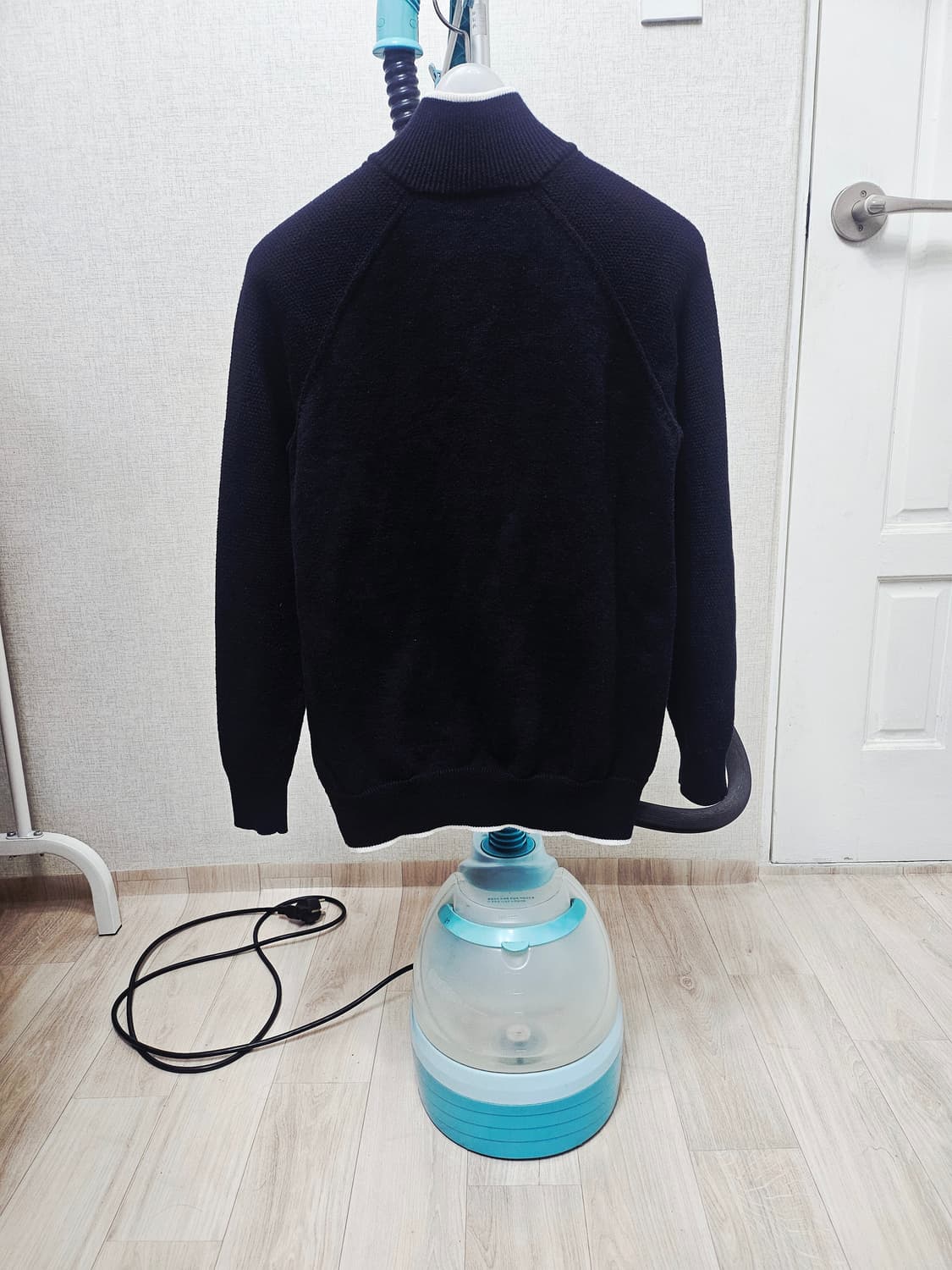 (85~90)XS ☆초대장급☆ 랄프로렌폴로 골프 빅포니 [블랙] 니트집업 상품이미지7