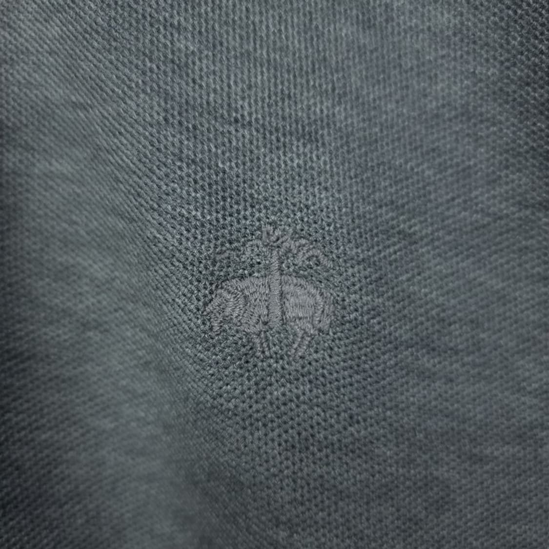 [브룩스브라더스] 로고 자수 긴팔 카라티 그레이 M19659 상품이미지6