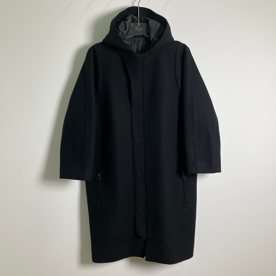 아크네 스튜디오 밀톤 울 패디드 후드 코트 48 상품이미지1