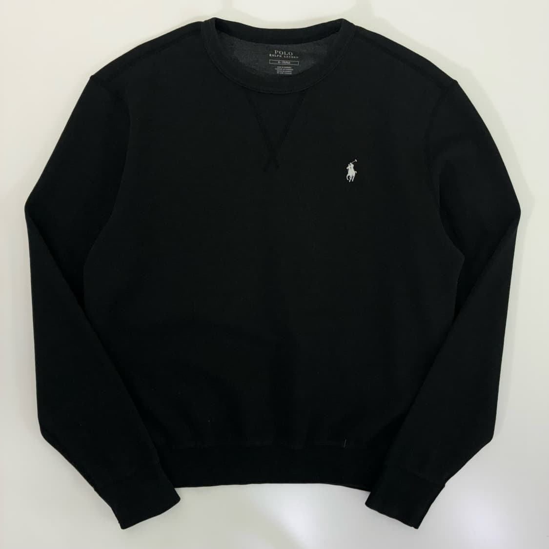 Polo  폴로 랄프로렌 자수 블랙 코튼 맨투맨 상품이미지1