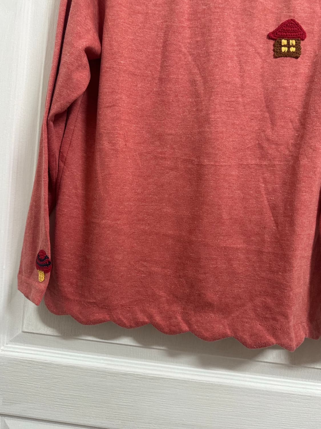 러프 rough 뜨개긴팔티 모리걸 하구미 상품이미지7