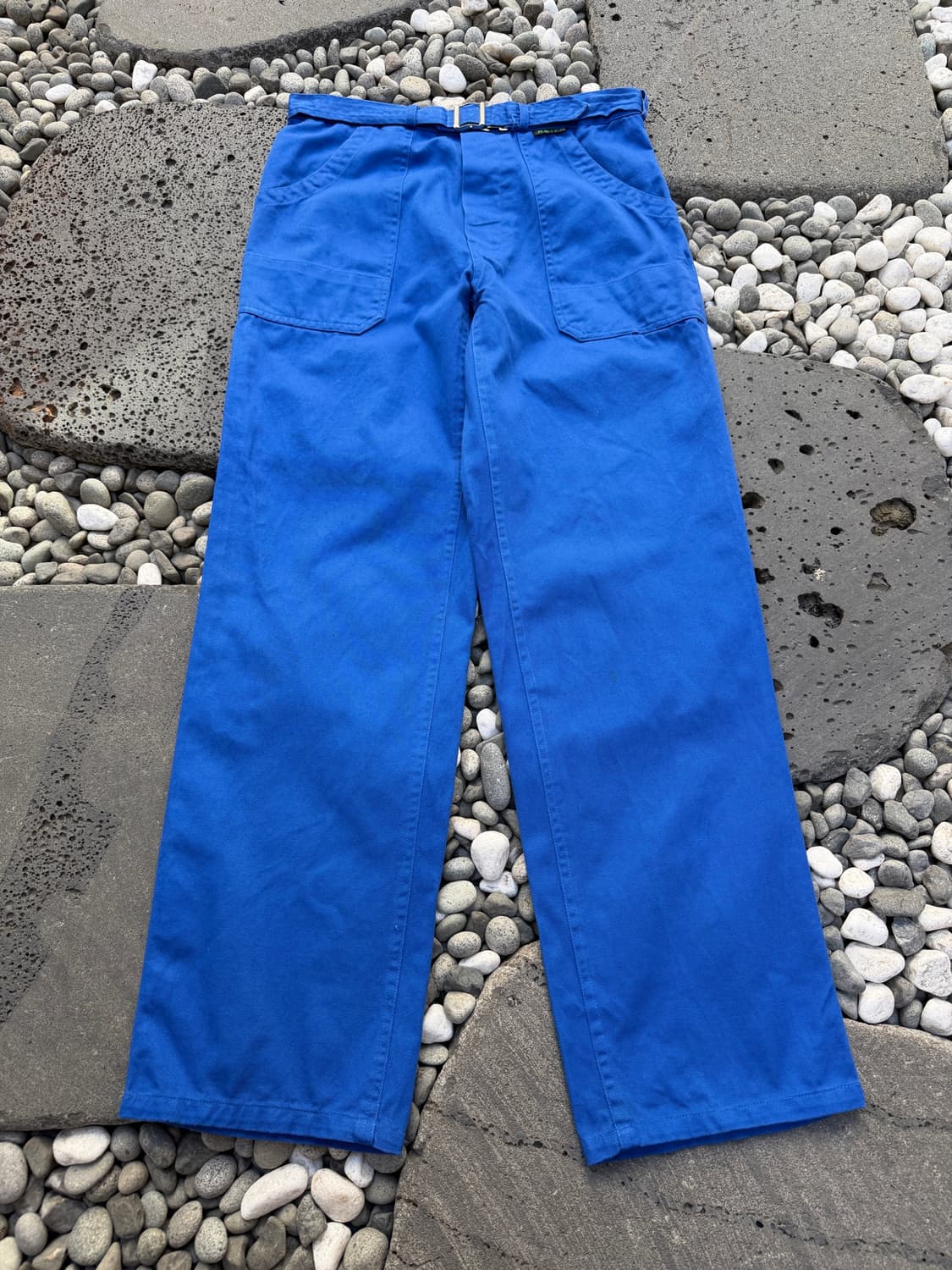 1980s REIPA BELTED FATIGUE 빈티지 프렌치워크팬츠 상품이미지1