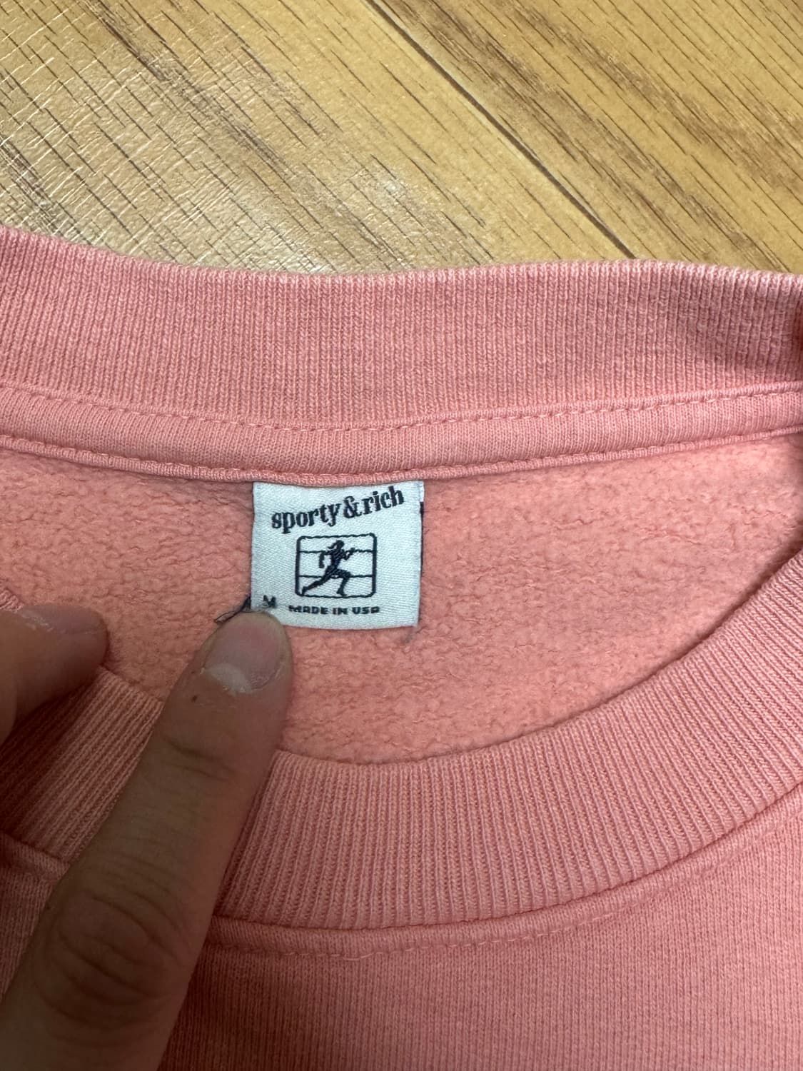 스포츠앤리치 맨투맨 상품이미지3