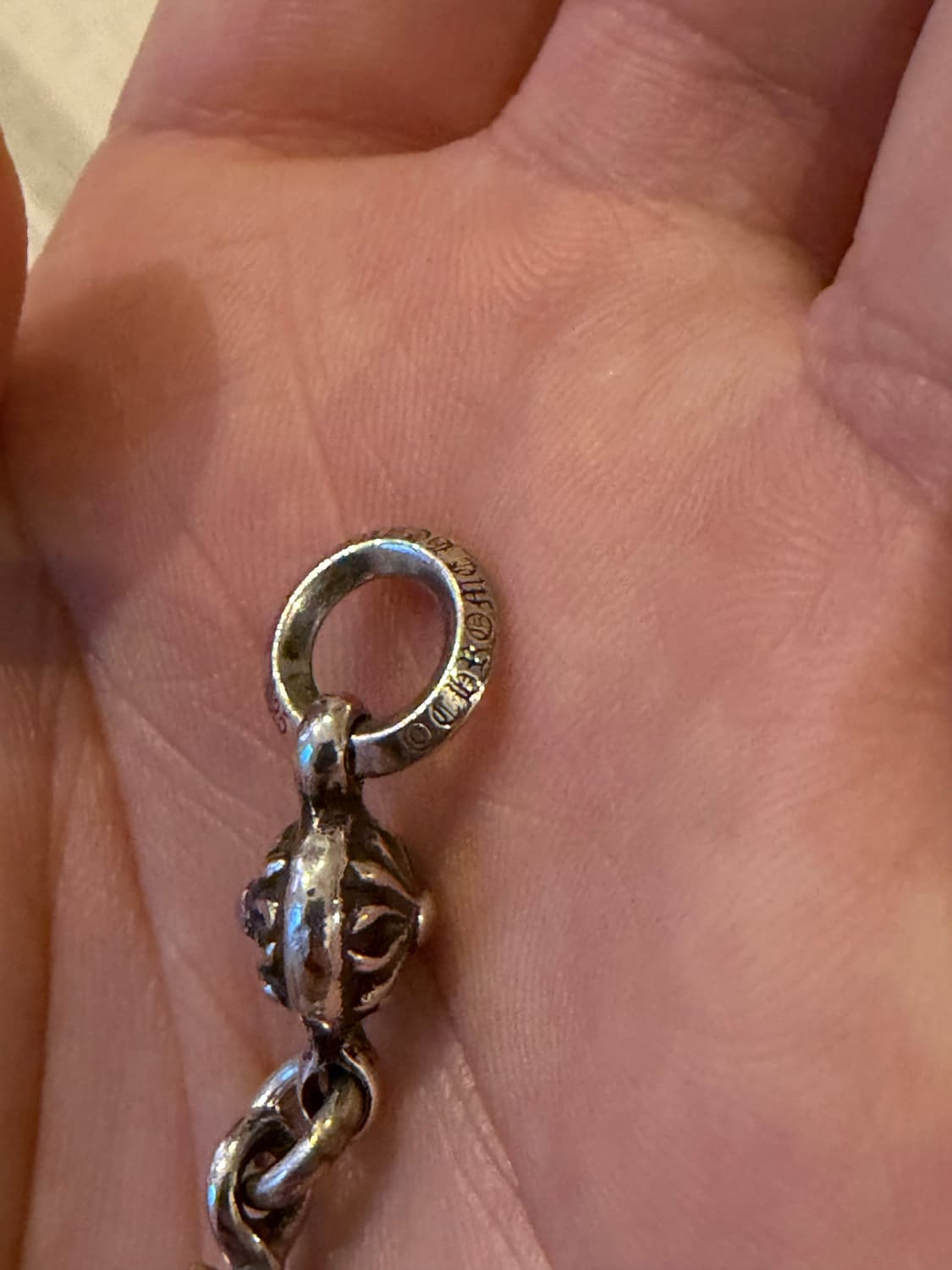 크롬하츠 원볼 타이니 펜던트+볼체인 30인치 상품이미지5