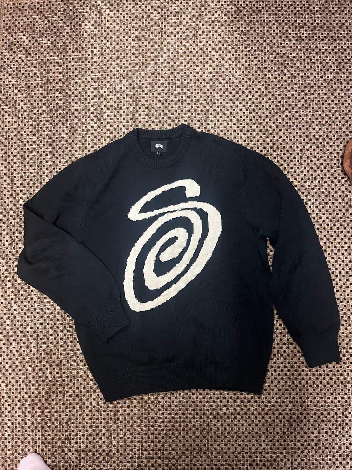 스투시 S 컬리 니트 XL 상품이미지1