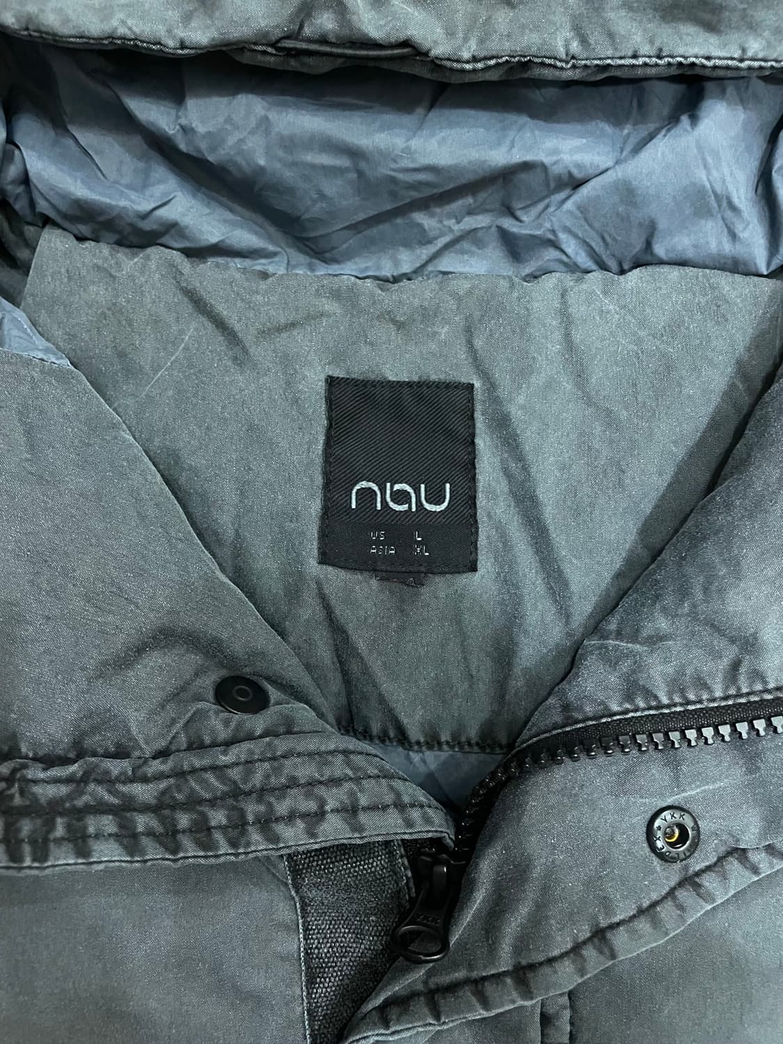 NAU 가먼트 다잉 아노라이크 다운 패딩 자켓 상품이미지7