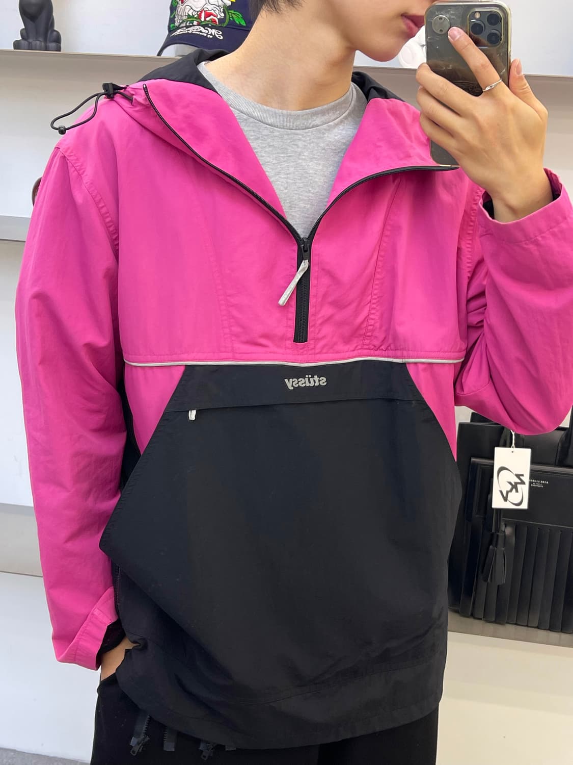 스투시 16f/w 리플렉티브 아노락 상품이미지3