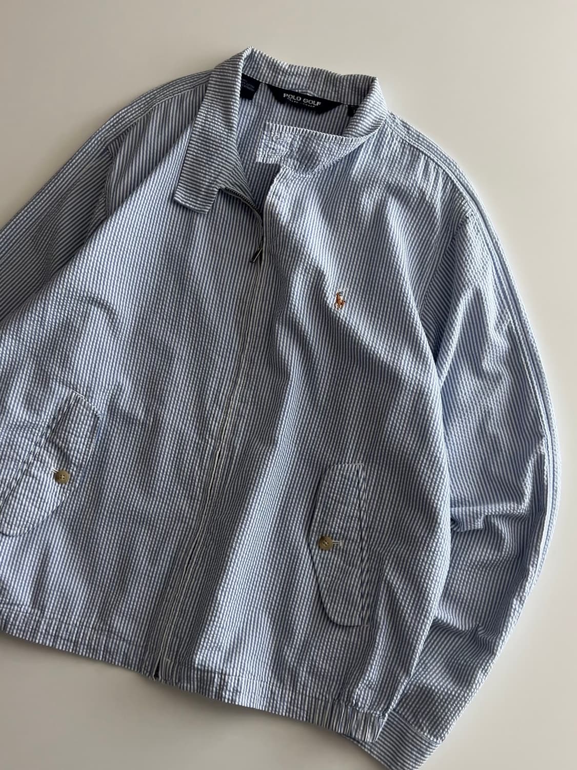 폴로 골프 랄프로렌 시어서커 바라쿠타 자켓 L 상품이미지3