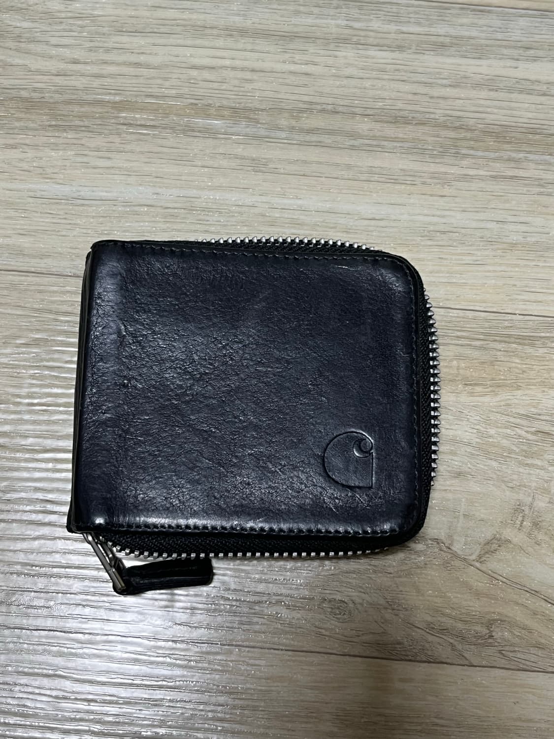 칼하트wip ZIP WALLET SMALL 소가죽 반지갑 상품이미지2