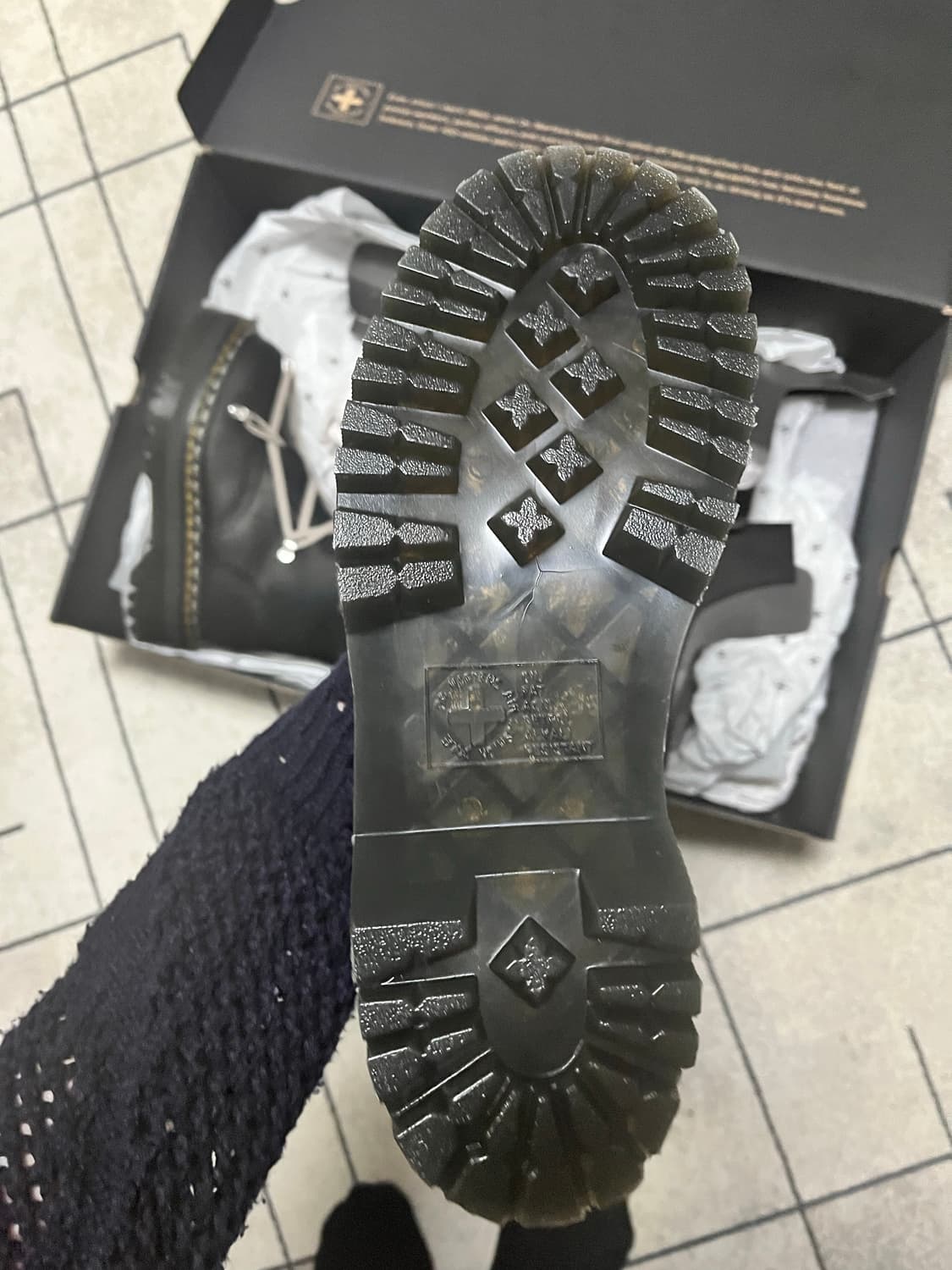 Dr. Martens x Rick Owens 1B60 Quad Sole 상품이미지3