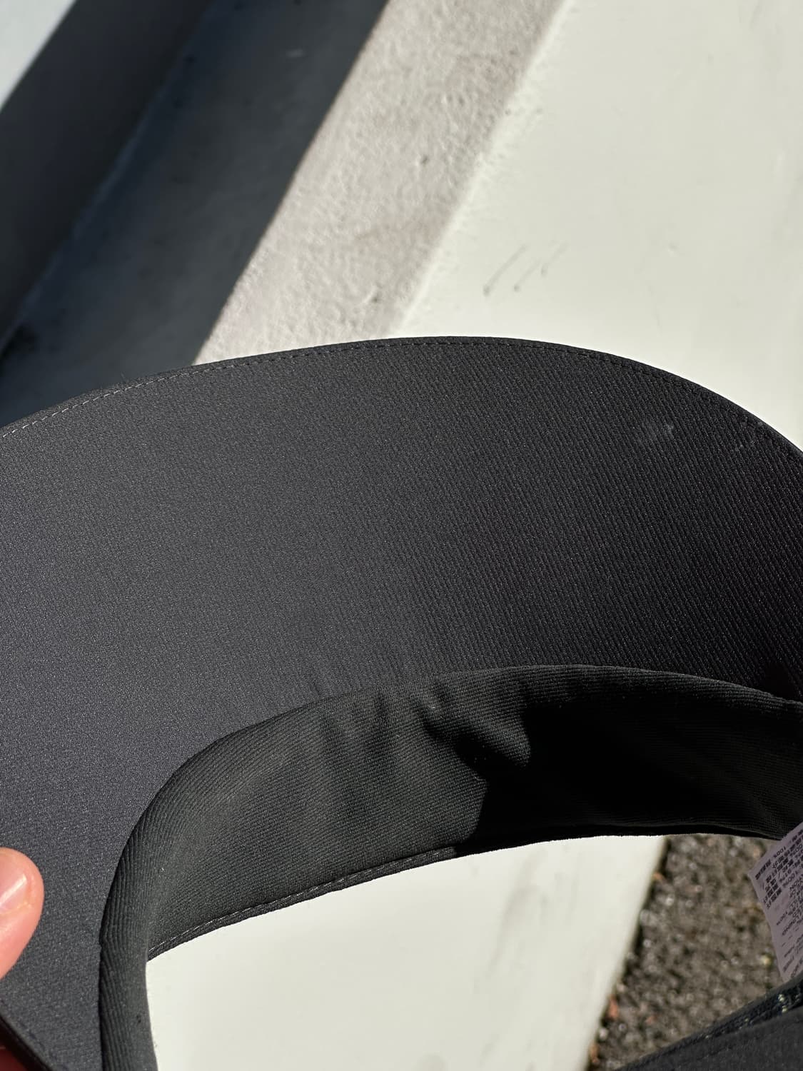 [F] 나이키 로고 블랙 와이드 썬캡 썬바이저 모자 상품이미지6