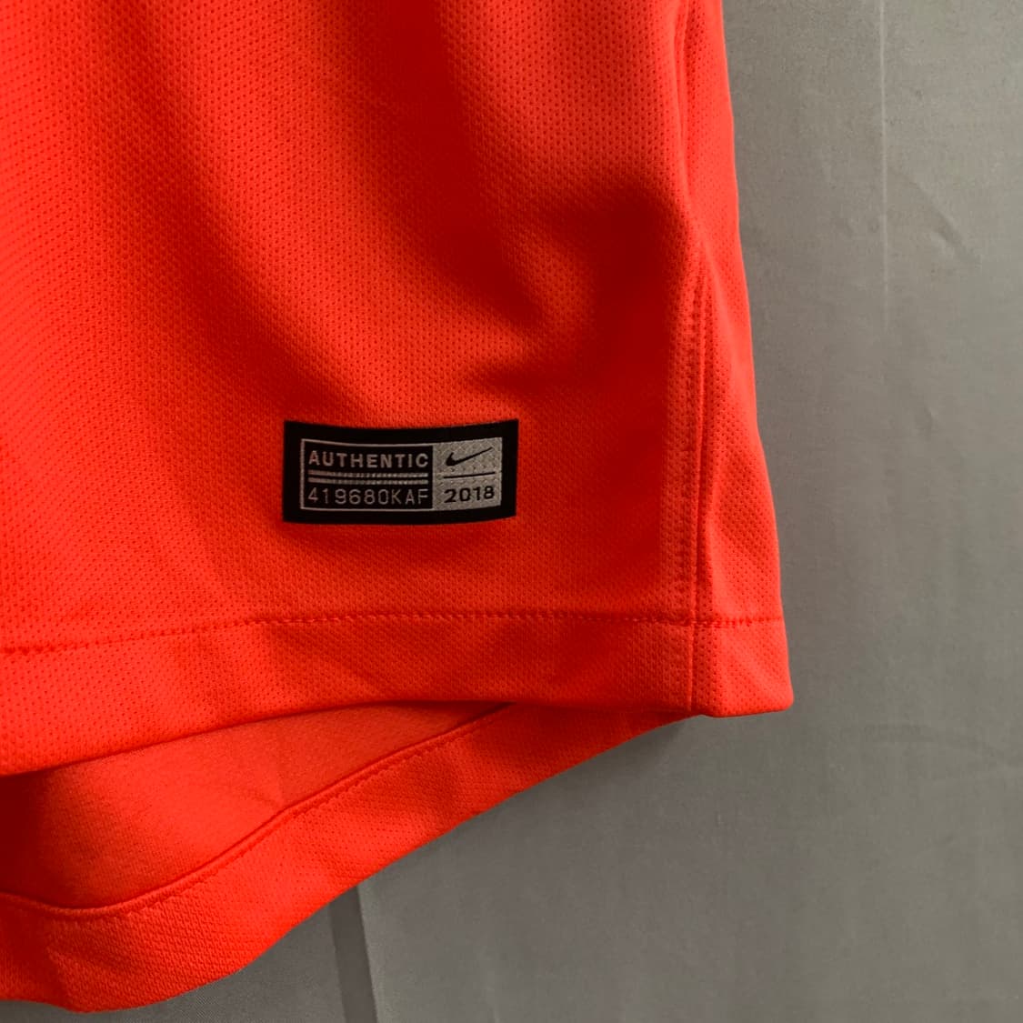 L 나이키 18 대한민국 국대 파울로 벤투 홈 레플리카 반팔 유니폼 상품이미지5