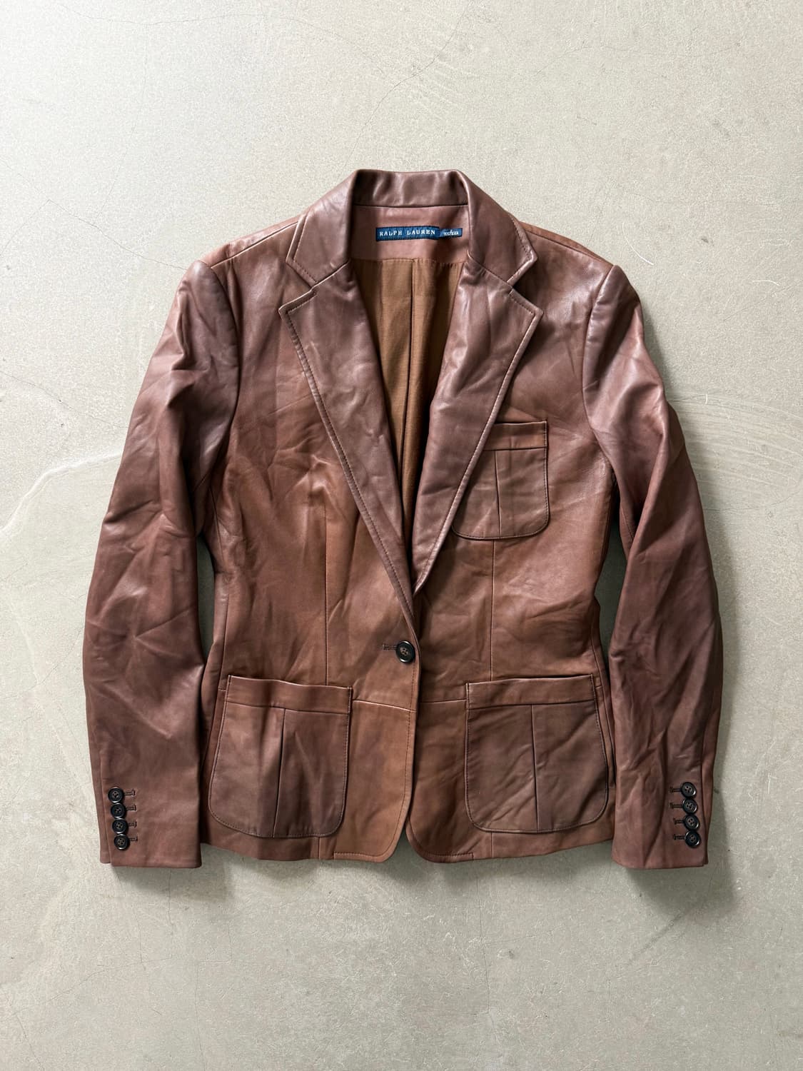 Polo Ralph Lauren Leather Jacket 상품이미지1