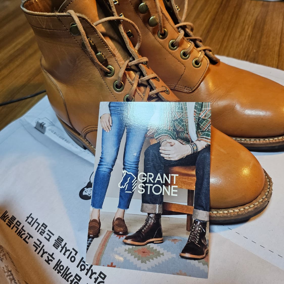 그랜트스톤 디젤 부츠 tan essex 상품이미지4