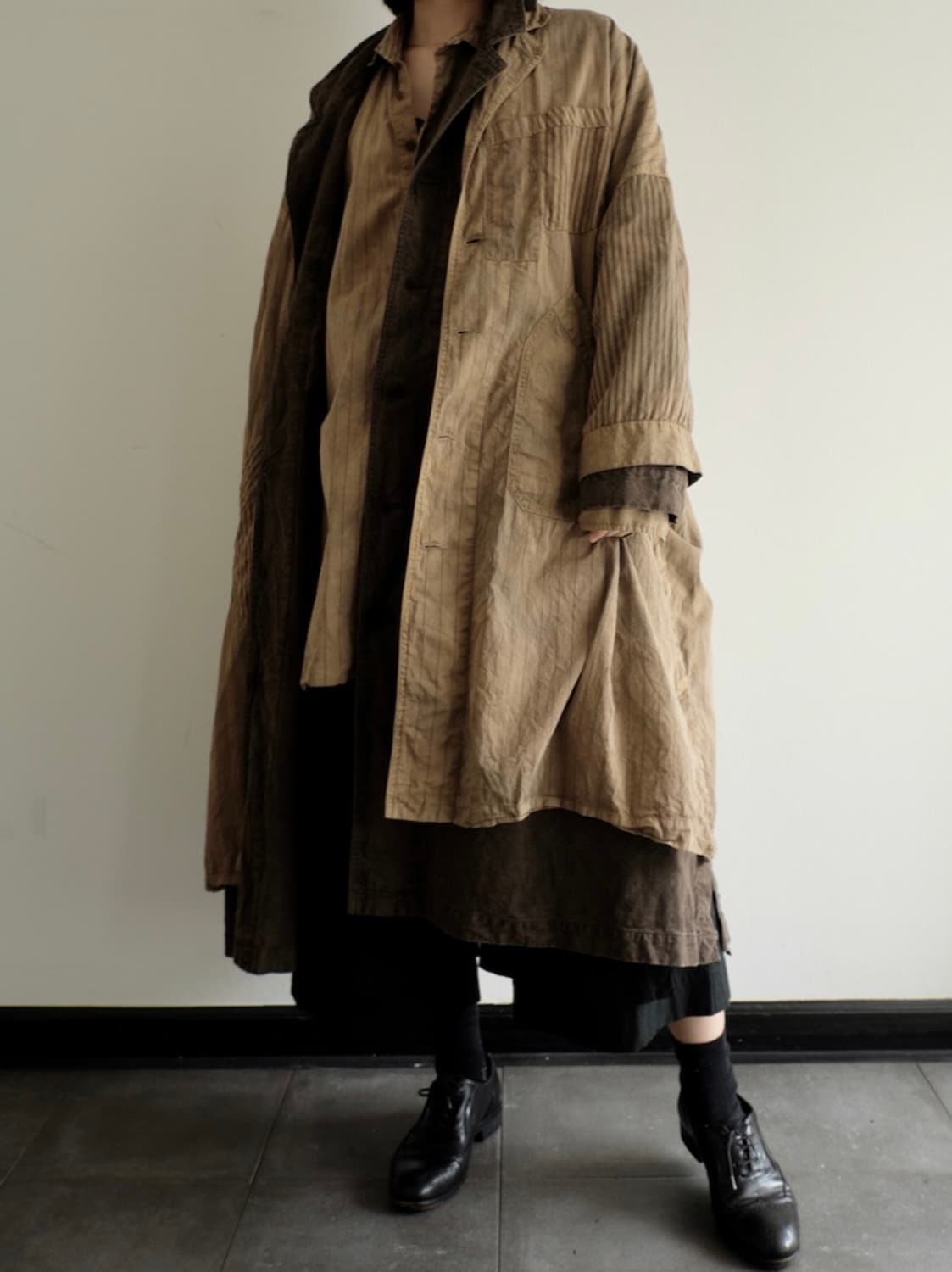 Klasica Garment Natural Dyed Shirt 상품이미지2