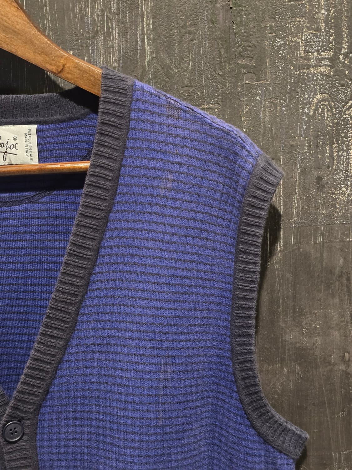 90s  Sleeveless Cardigan / made in italy 상품이미지3