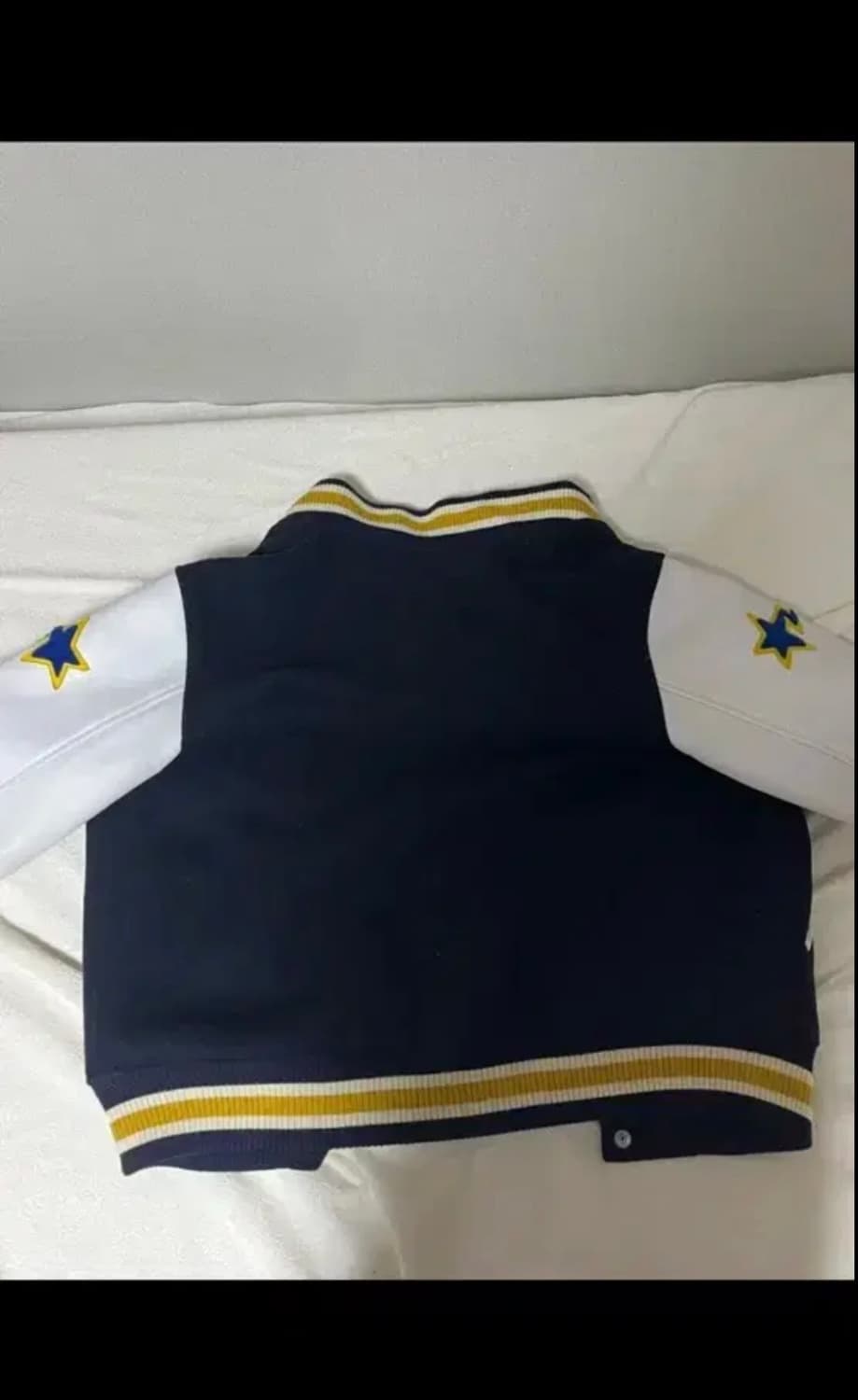 베이프 sta로고 스타디움 레더 자켓 사이즈 m 상품이미지5