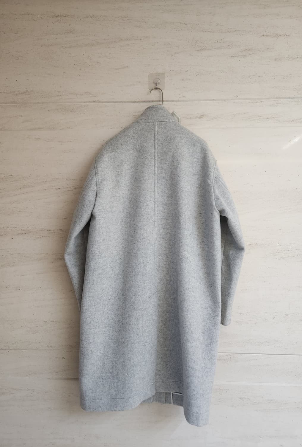 구호플러스 하이넥 캐시미어울 코트 프리사이즈 상품이미지9