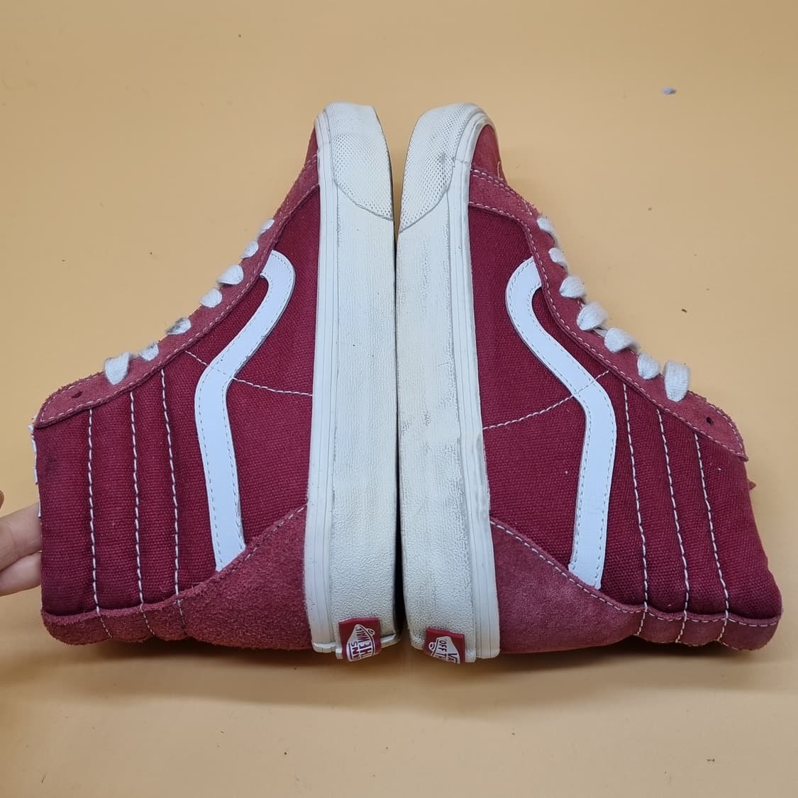 반스 올드스쿨 레드 하이탑230 상품이미지5