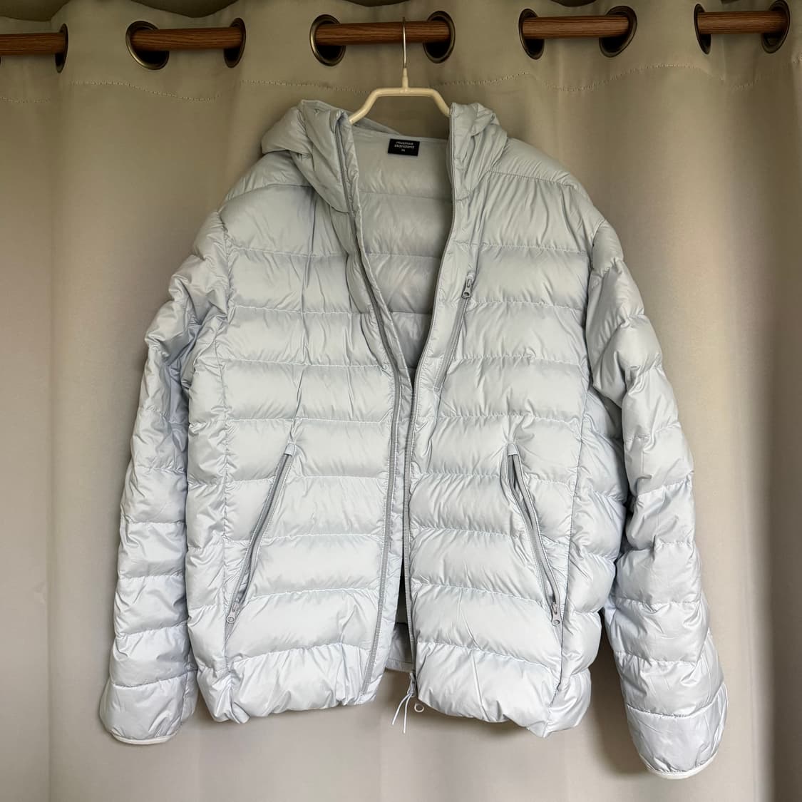 무신사스탠다드 경량패딩 스카이블루 상품이미지3