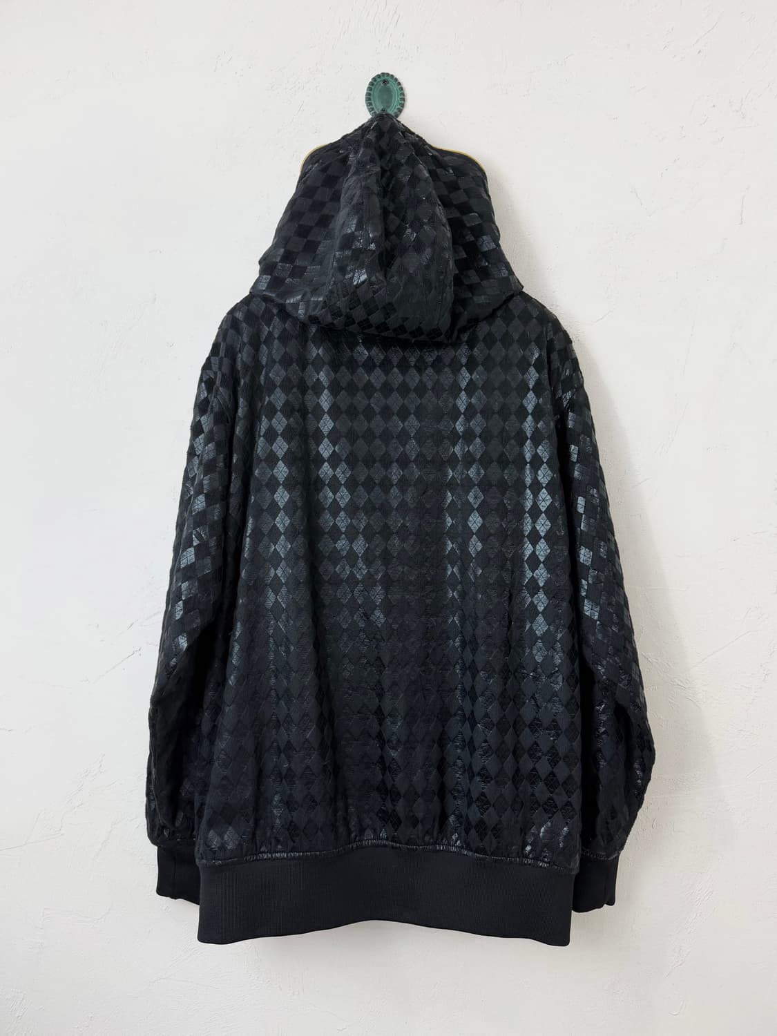 쿠지 퍼 텍스처 후디 상품이미지4