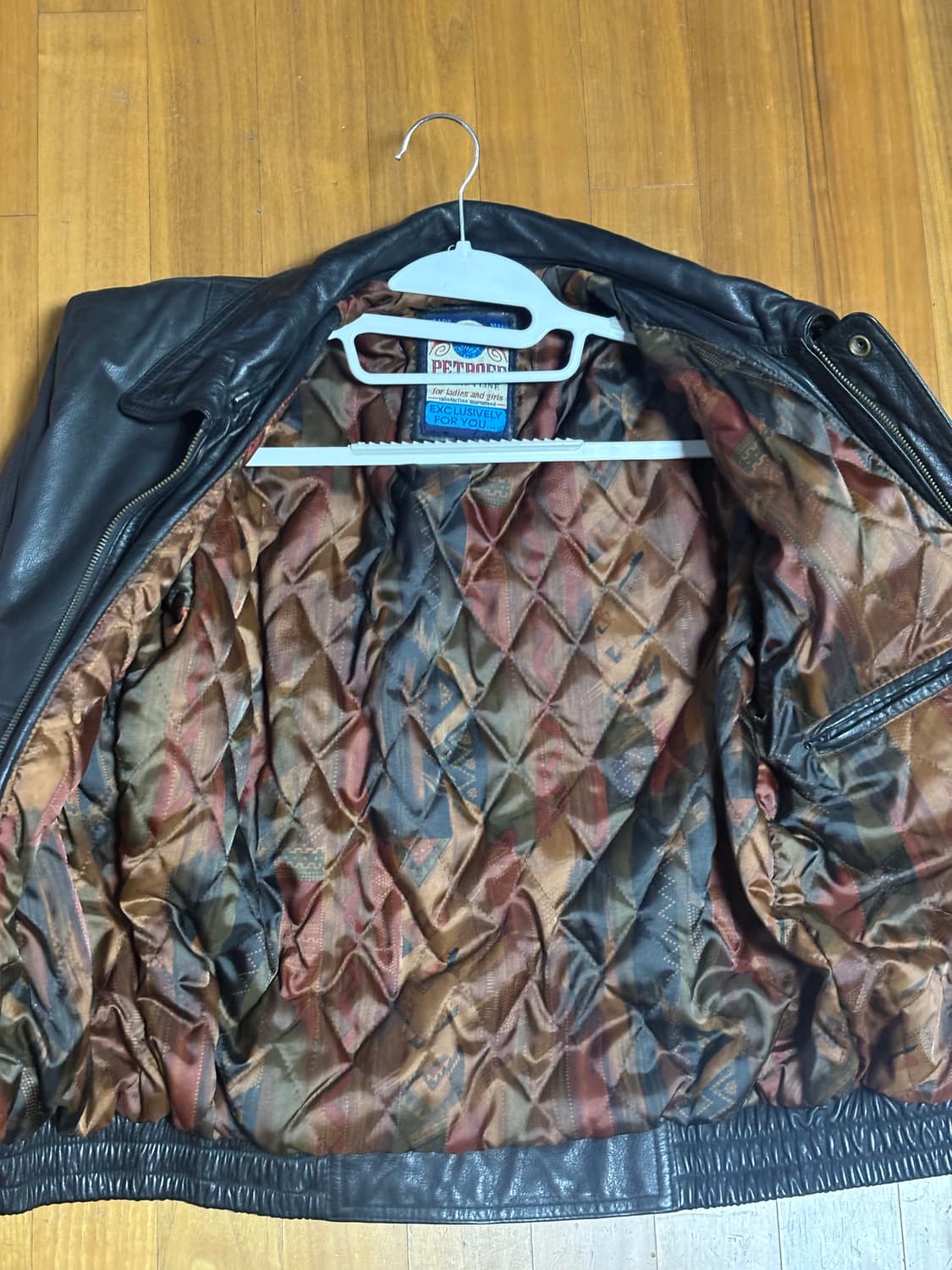 Vintage leather jacket 상품이미지2