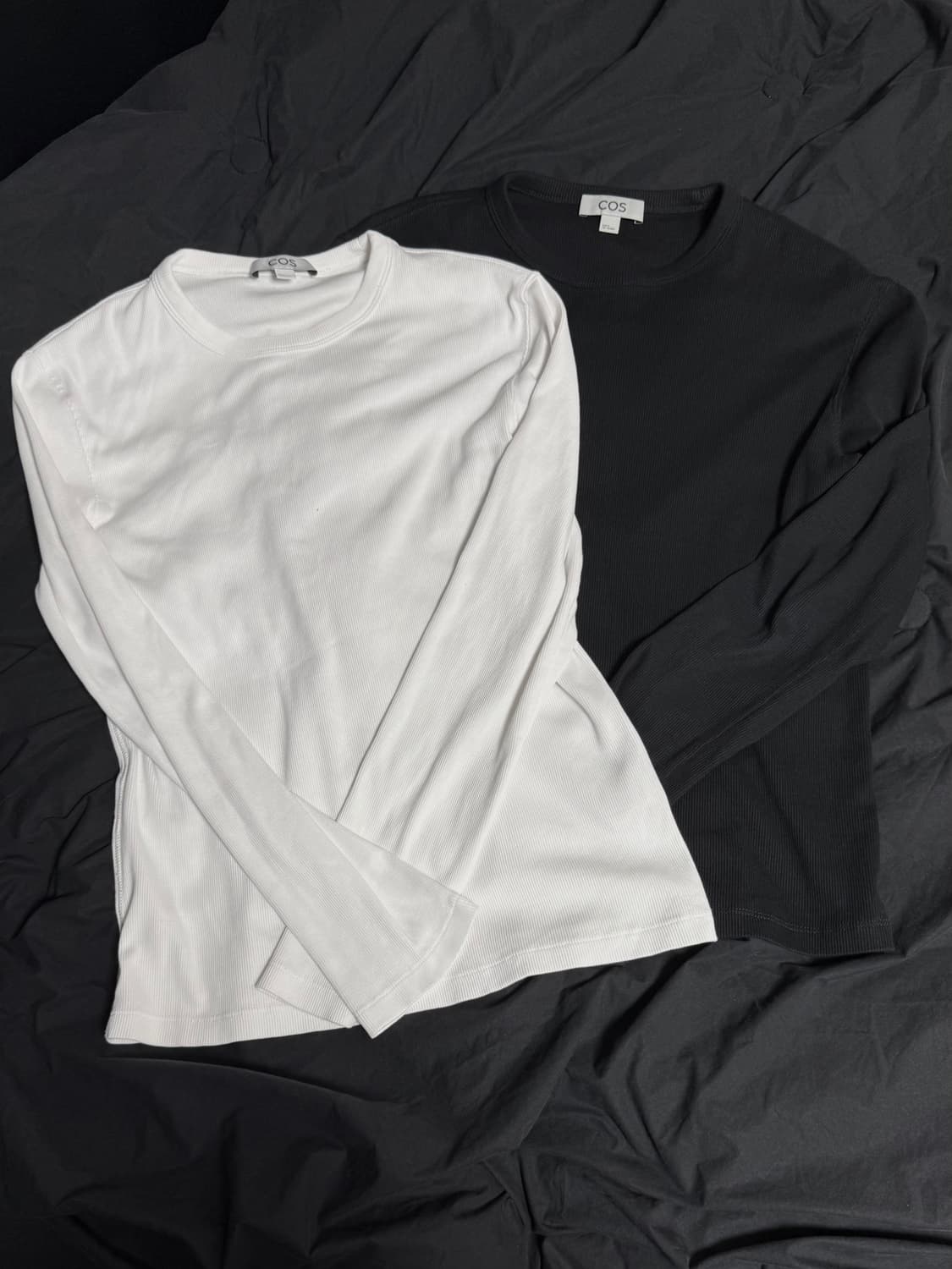 Cos 슬림 리브드 롱슬리브 (S) 상품이미지1