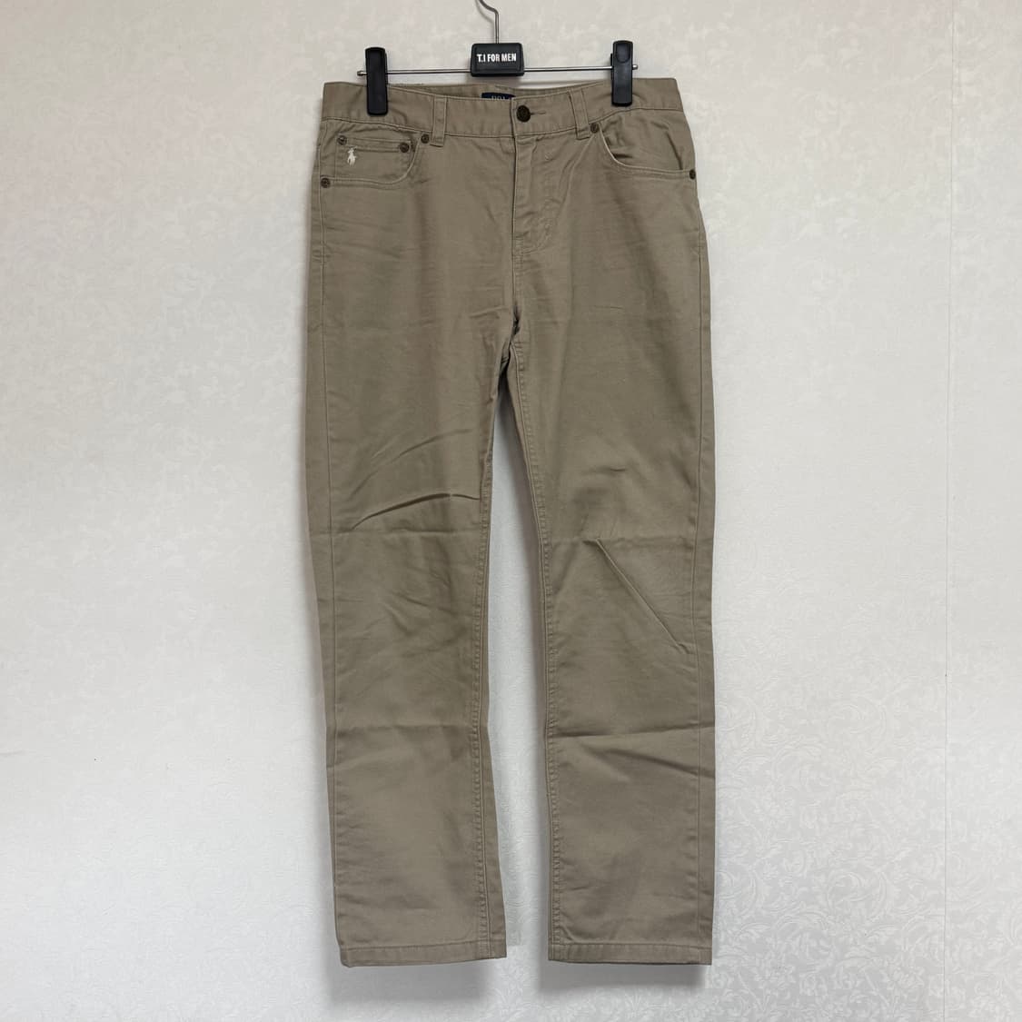 폴로랄프로렌 베이지 면바지 티아이포맨 네이비 면바지 상품이미지1