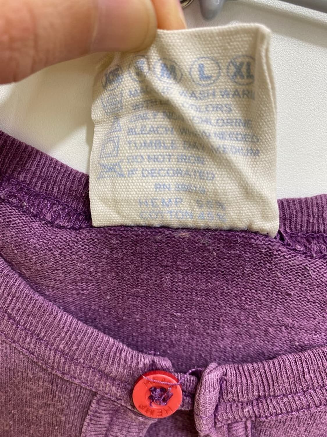 steel 헴프 코튼 긴팔 티셔츠 상품이미지4