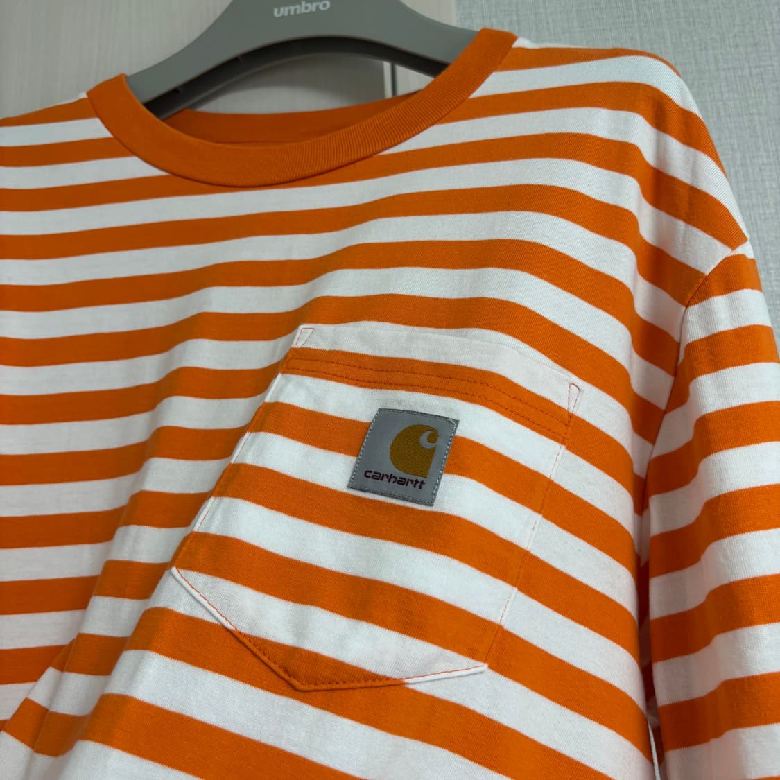 carhartt-wip 칼하트 스트라이프 포켓 티셔츠 상품이미지7