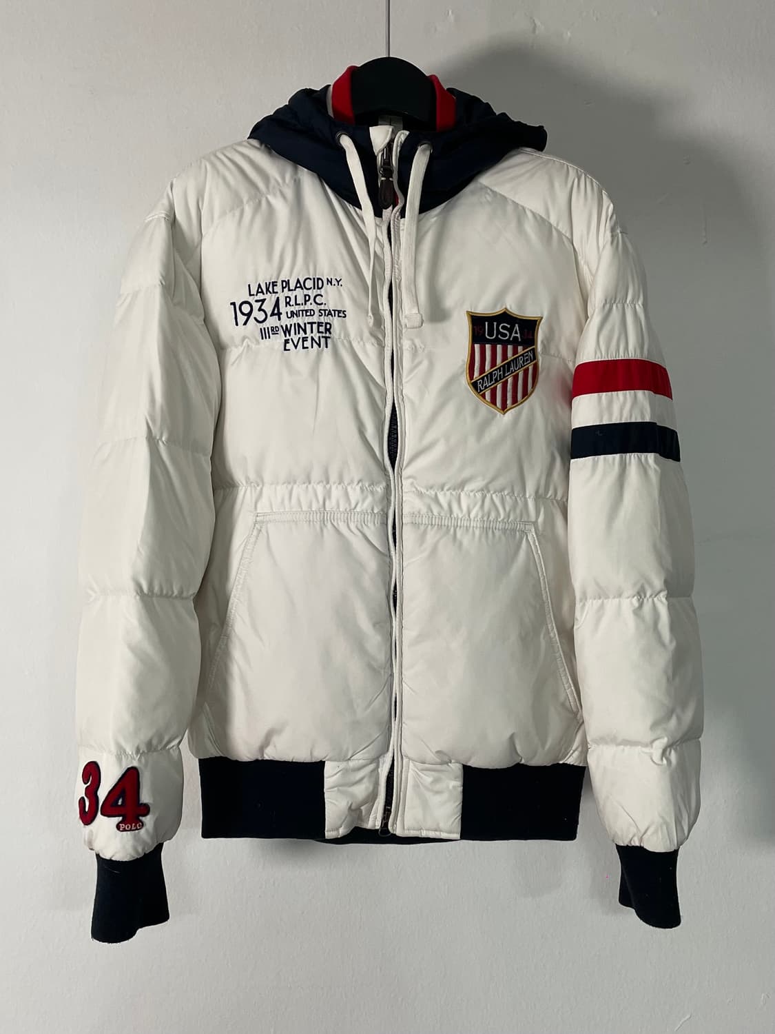 폴로 랄프로렌 USA 2010 올림픽 후드 패딩 (on.31)  상품이미지1