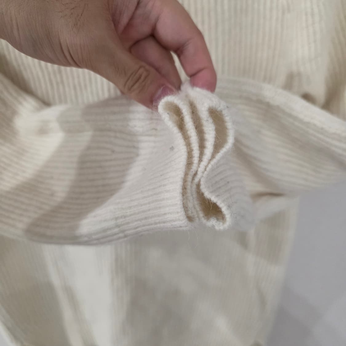 SJ SJ 아이보리 앙고라 니트 90 상품이미지4