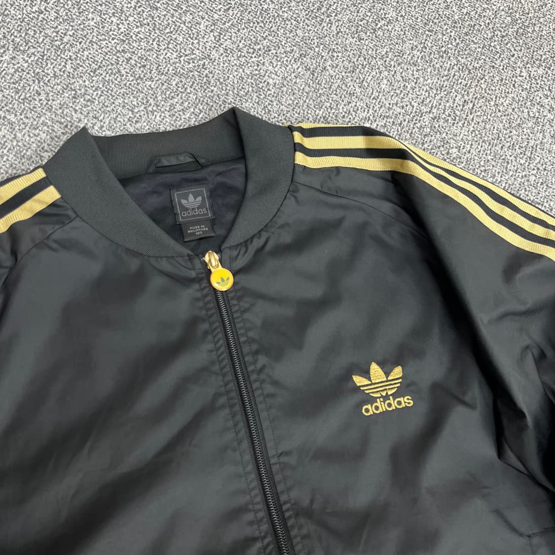 <아디다스 3-S 골드 바람막이> No.1308 상품이미지7