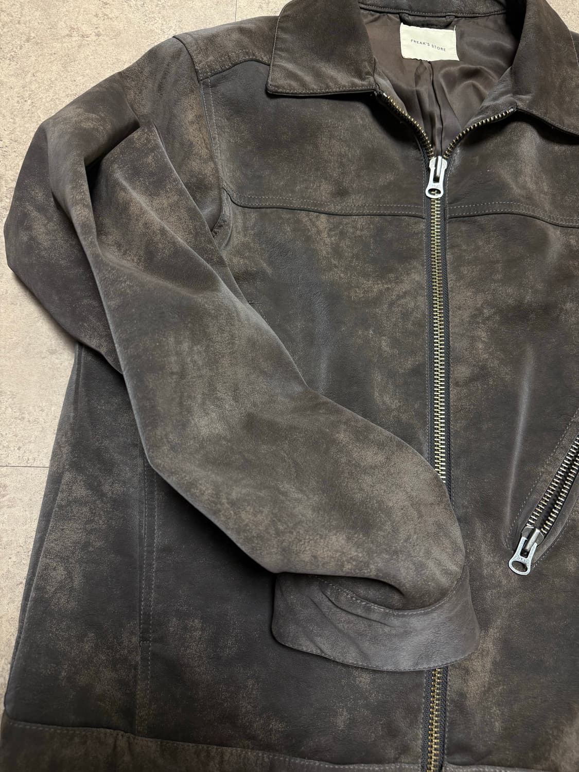 [FREAK’S STORE] 일본 편집숍  레더 자켓 상품이미지4