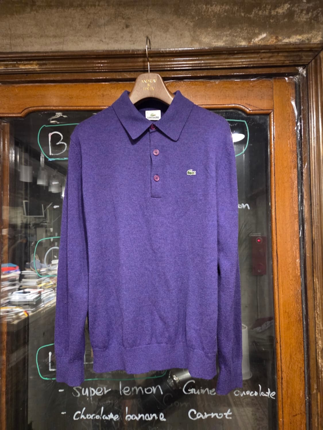 라코스테 램스울 PK 니트 상품이미지1