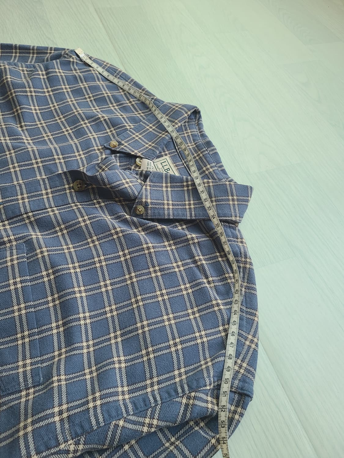 LL Bean 엘엘빈 체크 셔츠 상품이미지4