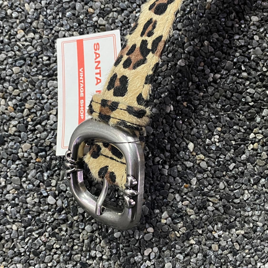 빈티지 y2k 레오파드 벨트 B3751 상품이미지6