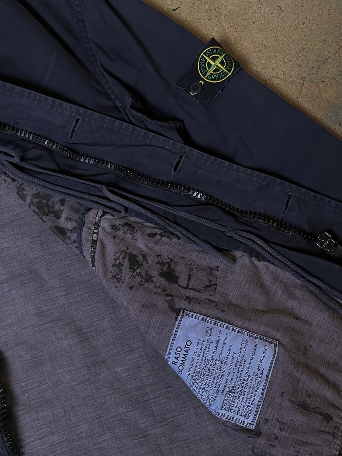 [L]02AW 스톤아일랜드 아카이브 라소고마토 라이너 코트 자켓 상품이미지6