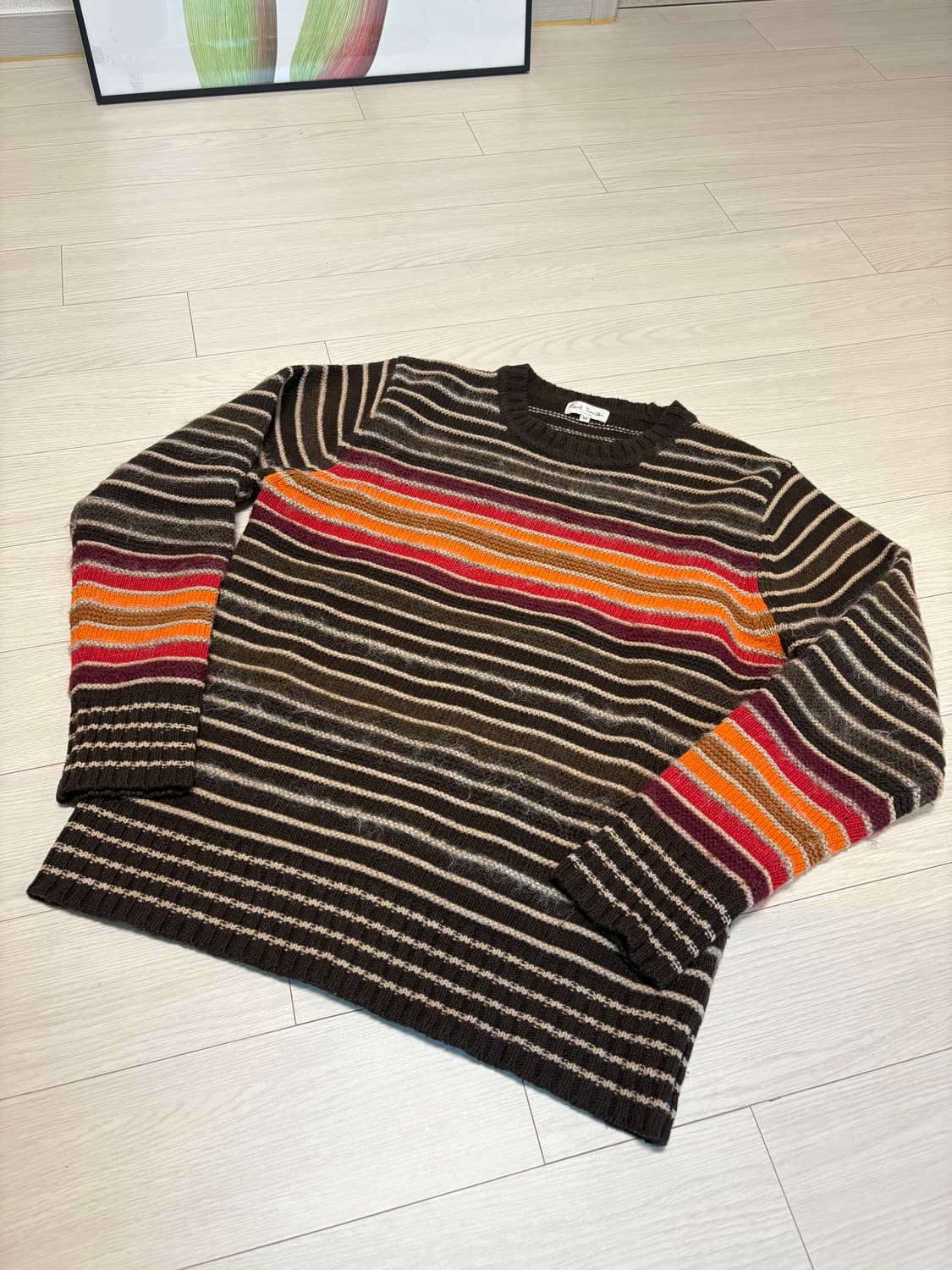 빈티지 폴스미스 브라운 스트라이프 니트 95 상품이미지1