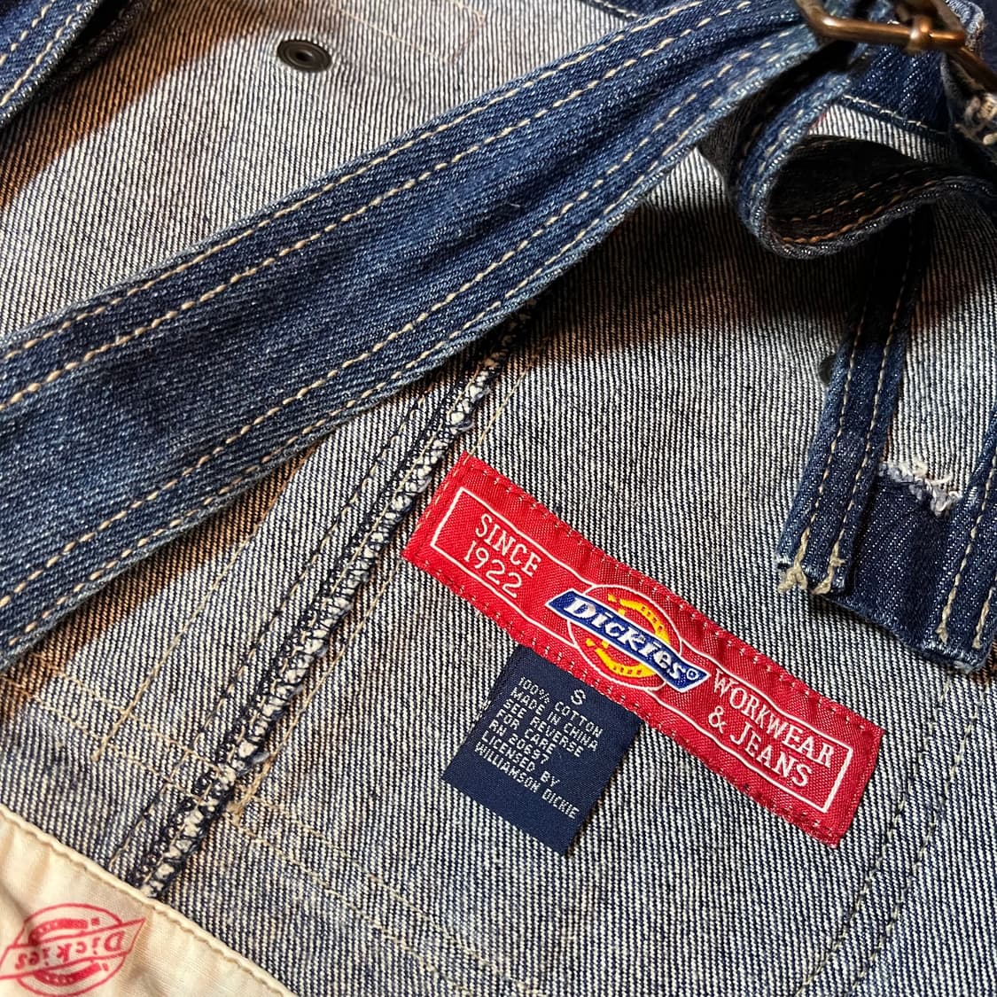 디키즈 우먼 데님 오버롤 상품이미지5