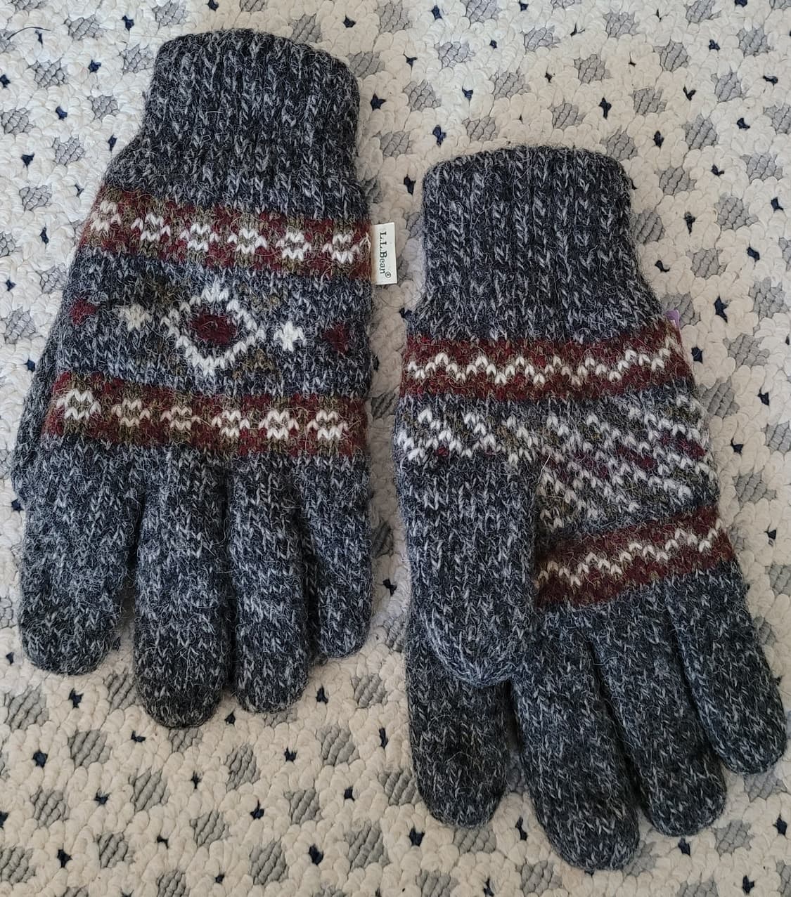 (택포.수수료포함)엘엘빈 공용 울 장갑 상품이미지1