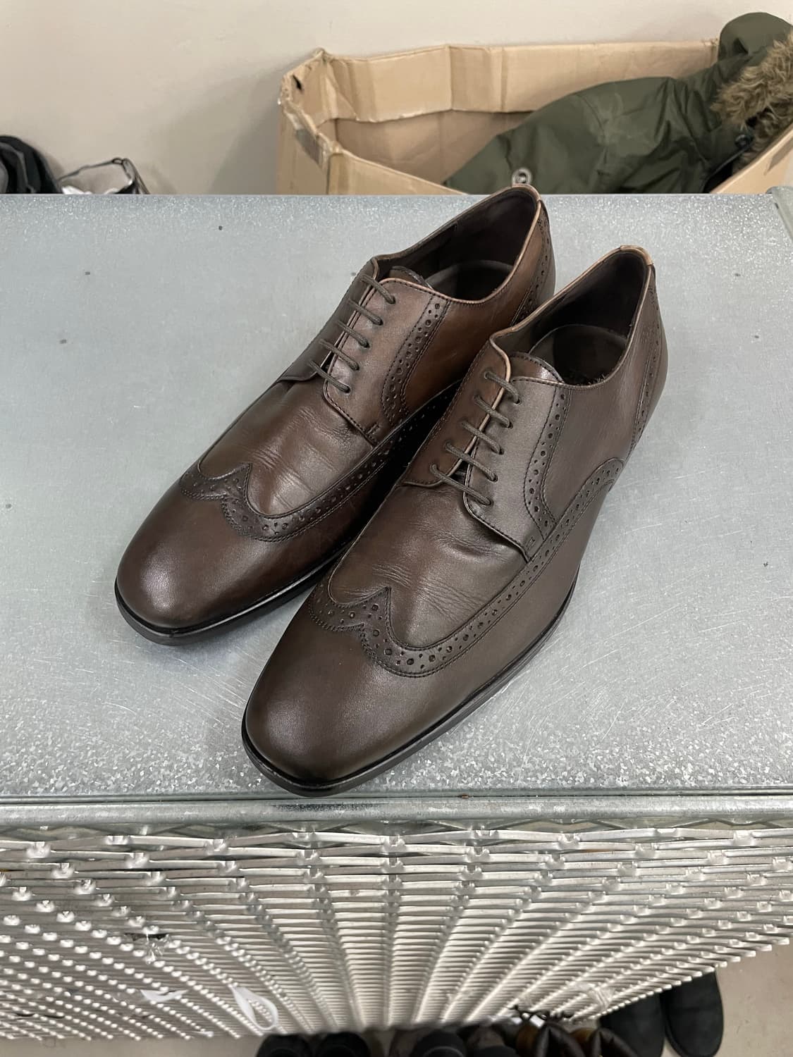 휴고보스 브로그 로퍼 9.5 상품이미지2