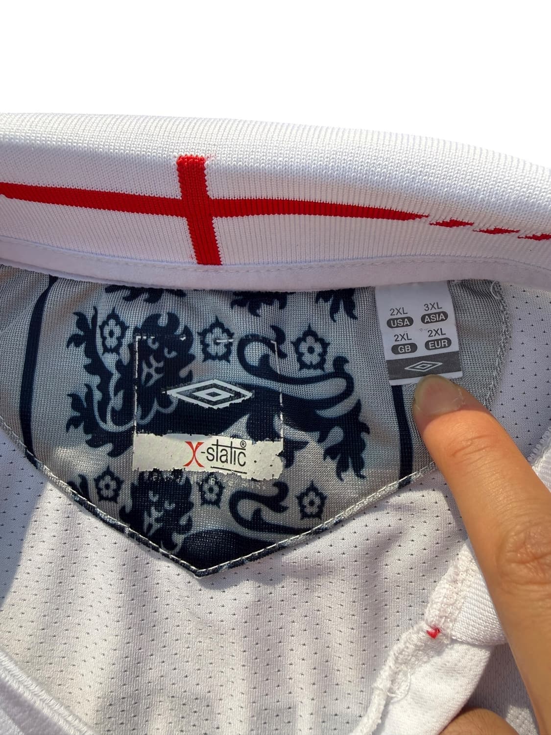 Umbro 엄브로 05-07 잉글랜드 국가대표 베컴 유니폼 상품이미지4