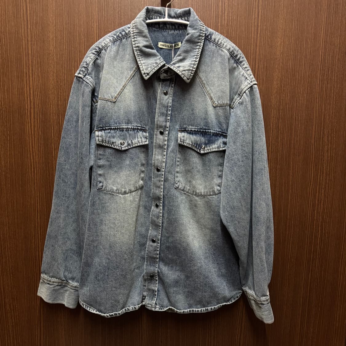 인사일런스 데님 셔츠 자켓 L 상품이미지1