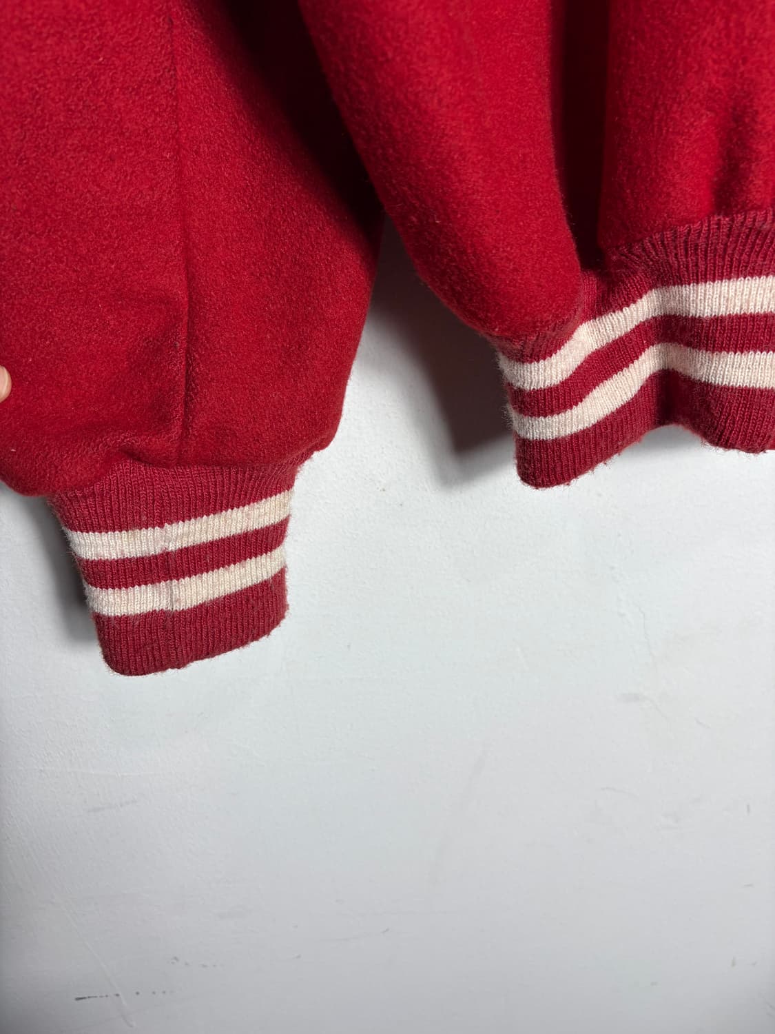 Delong 드롱 해골 패치 바시티 자켓 상품이미지7