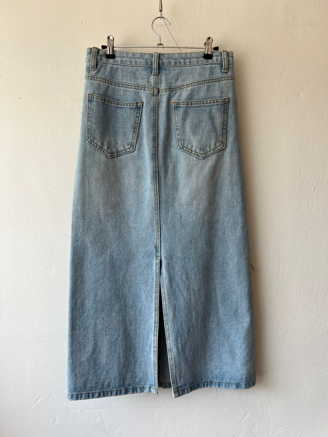 쇼핑몰 여성 연청 데님스커트 청치마 상품이미지3