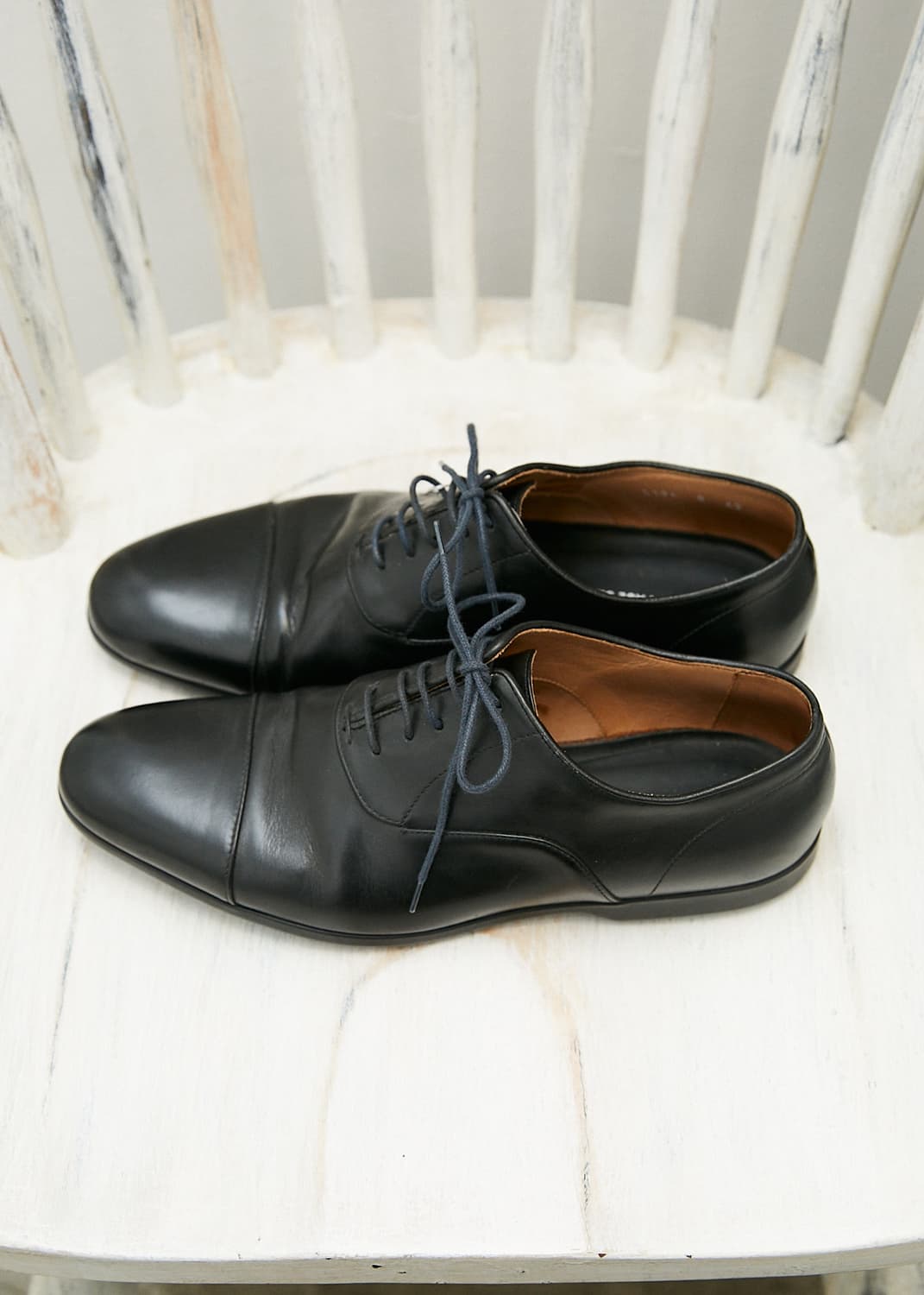 Toe Cap Lace-up Shoes 상품이미지1