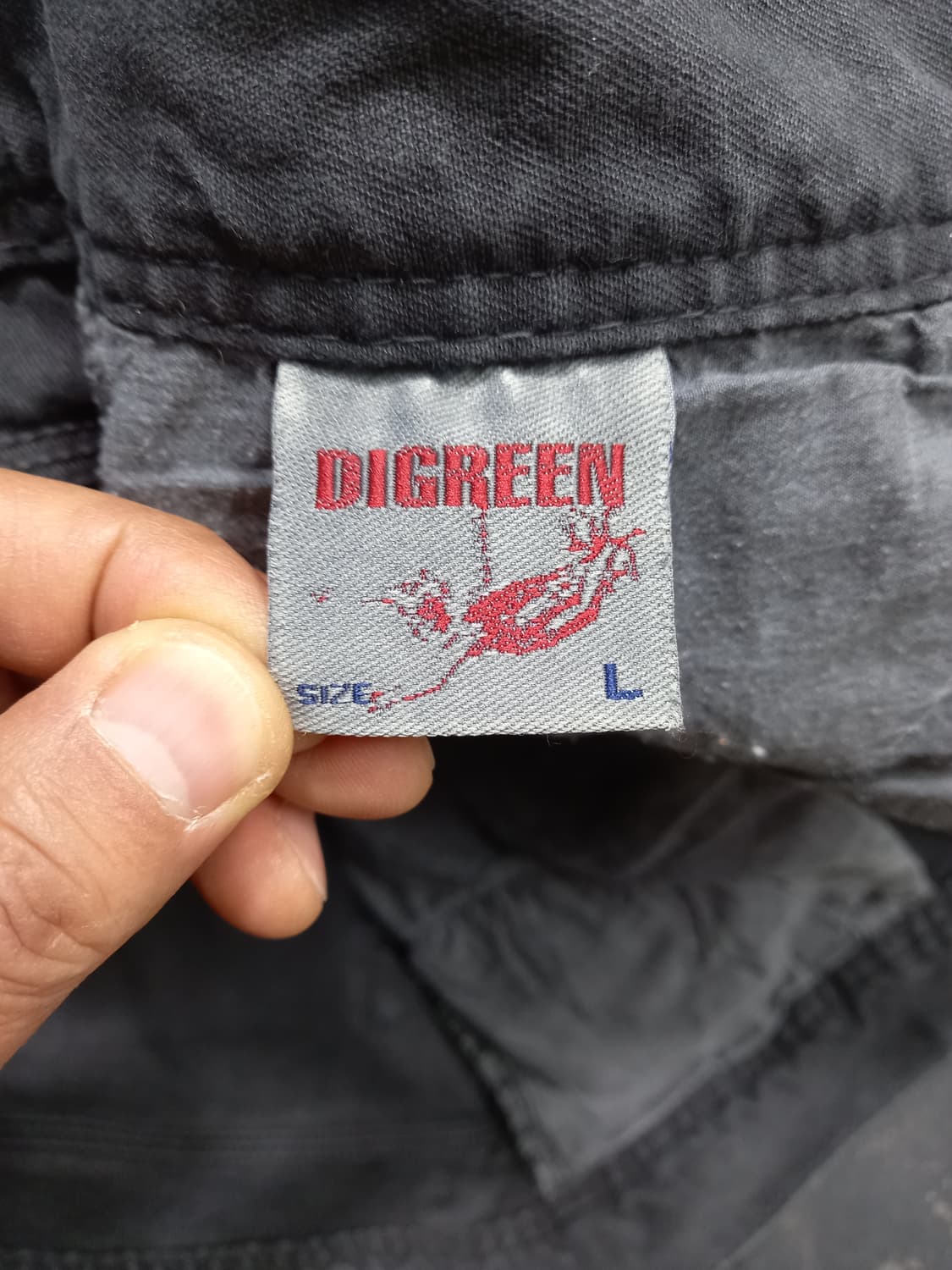 33 Digreen Kor 약골반 더티워싱 스판 슬림일자진 33-445 상품이미지8