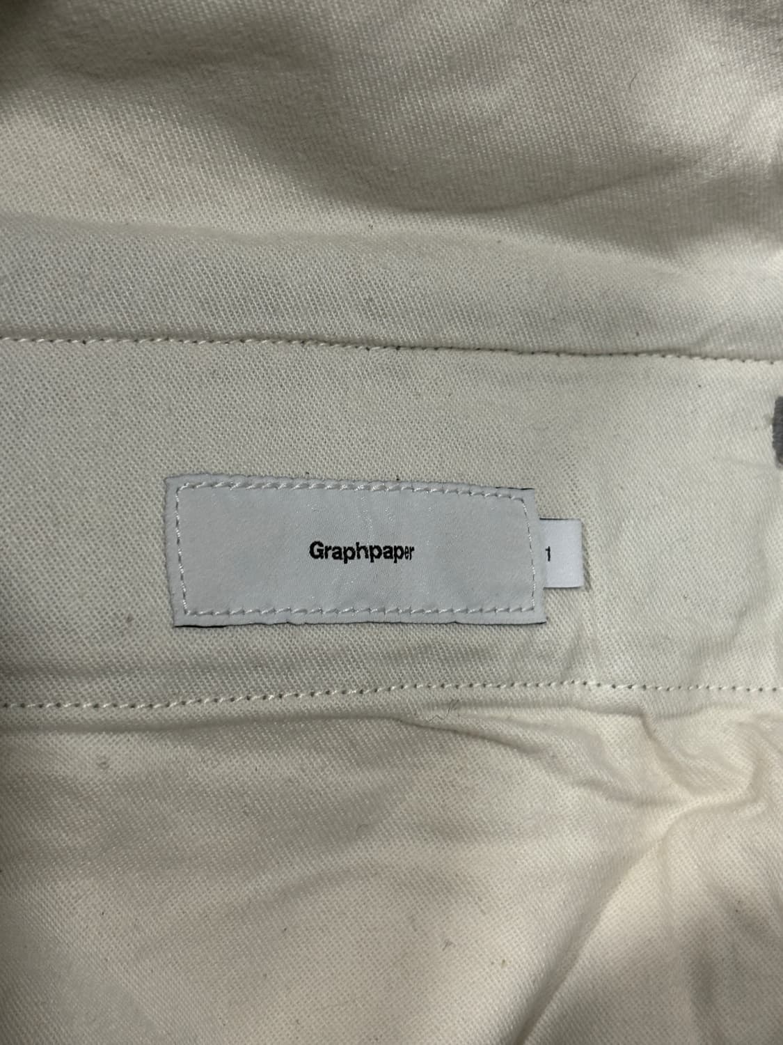 (1) 그라프페이퍼 컬러패스트 데님 그레이 상품이미지3